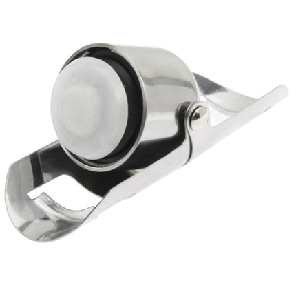 Novel Stainless Steel Champagne Wine Bottle Stopper Plugger Cork Keeping Fresh Gadget, 1PC Wine Bottle Stopper