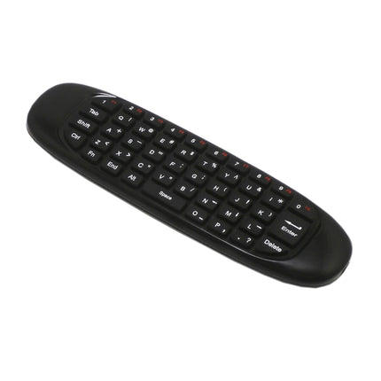 C120 T10 Fly Air Mouse 2.4GHz Rechargeable Wireless Keyboard Remote Control for Android TV Box / PC, Wireless Keyboard