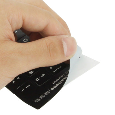 Italian Learning Keyboard Layout Sticker for Laptop / Desktop Computer Keyboard, Italian