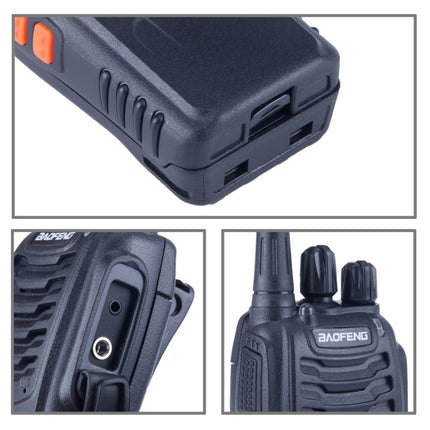 2 PCS BAOFENG BF-888S Portable CB Radio Walkie Talkie Retevis UHF 5W 16CH Radio FM Transceiver