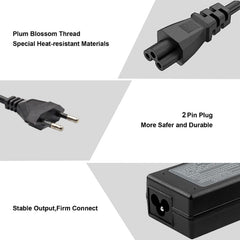 Mini Replacement AC Adapter 19.5V 2.31A 45W for Dell Notebook, Output Tips: 4.5mm x 2.7mm, 19.5V 2.31A 45W 4.5mm x 2.7mm