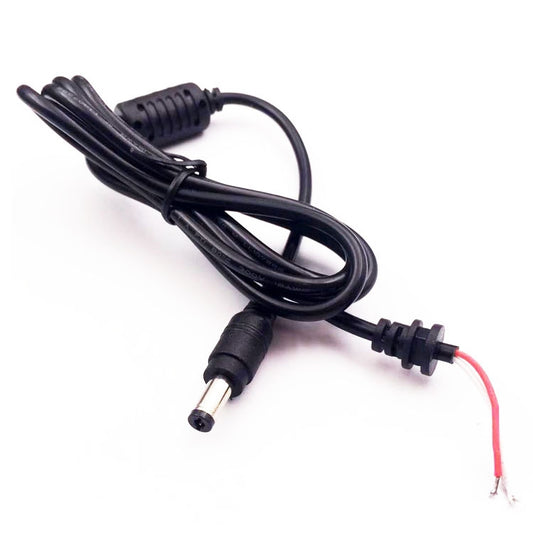 4.0 x 1.7mm DC Male Power Cable for Laptop Adapter, Length: 1.2m