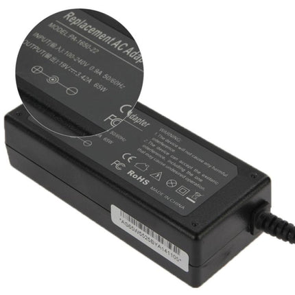 65W 19V 3.42A AC Adapter for Acer Laptop, Output Tips: 5.5mm x 2.5mm, 3.42A