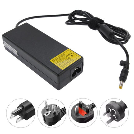 90W 19V 4.74A AC Adapter for HP Laptop, Output Tips:  4.8mm x 1.7mm, 19V 4.74A