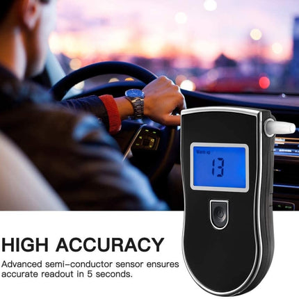 3 digitals LCD Display Breath Alcohol Tester Analyzer