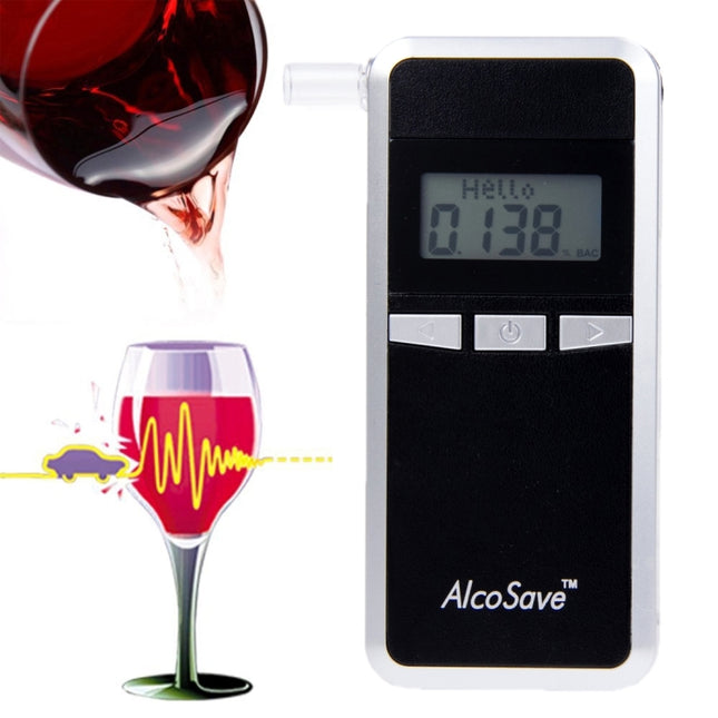 Alcohol 4 Digital LCD Display Breath Analyzer Tester