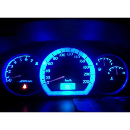 2 PCS B8.4 0.2W 12LM 1 LED SMD 5050 LED Instrument Light Bulb Dashboard Light for Vehicles, DC 12V, 0.2W B8.4