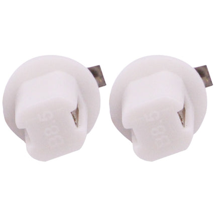 2 PCS B8.5 0.2W 12LM 1 LED SMD 5050 LED Instrument Light Bulb Dashboard Light for Vehicles, DC 12V, 0.2W B8.5
