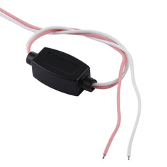 90mm 5W 180LM Angel Eyes Circles Car Headlight COB LED Lights for Vehicles, DC 12-24V