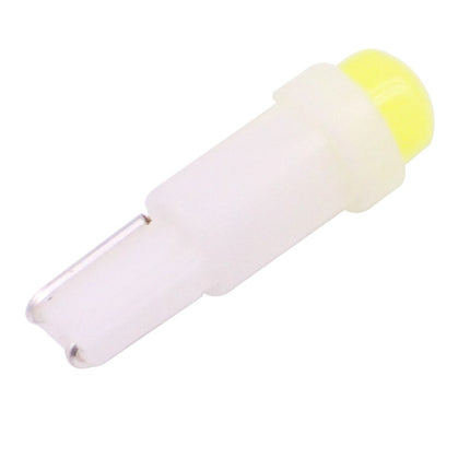 5 PCS T5 0.5W 20LM 1 LED COB LED Instrument Light Bulb Dashboard Light for Vehicles, DC 12V