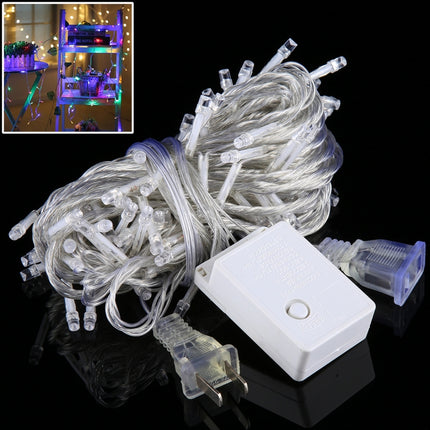 100 LEDs with End Joint & 8 Display Modes Controller for Christmas Party, AC 110V, US Plug, 100 LEDs AC 110V(Green Light), 100 LEDs AC 110V(Colorful Light), 100 LEDs AC 110V(White Light), 100 LEDs AC 110V(Red Light)                                     ...