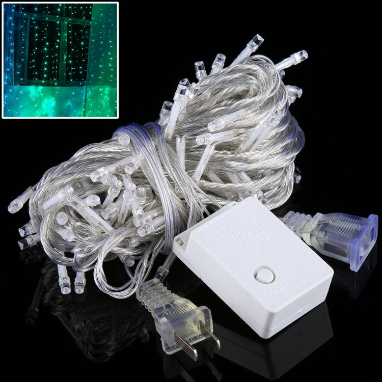 100 LEDs with End Joint & 8 Display Modes Controller for Christmas Party, AC 110V, US Plug