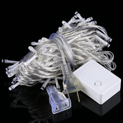 100 LEDs with End Joint & 8 Display Modes Controller for Christmas Party, AC 110V, US Plug