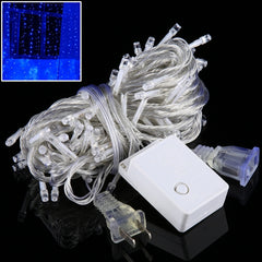 100 LEDs with End Joint & 8 Display Modes Controller for Christmas Party, AC 110V, US Plug