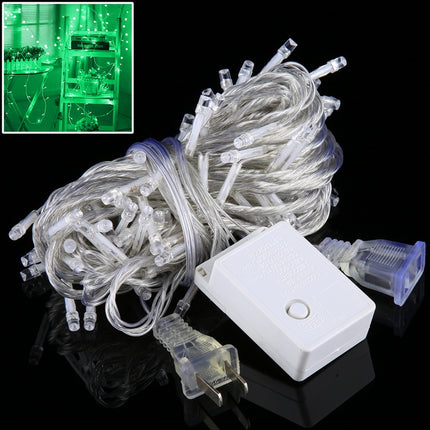 100 LEDs with End Joint & 8 Display Modes Controller for Christmas Party, AC 110V, US Plug, 100 LEDs AC 110V(Green Light), 100 LEDs AC 110V(Colorful Light), 100 LEDs AC 110V(White Light), 100 LEDs AC 110V(Red Light)                                     ...