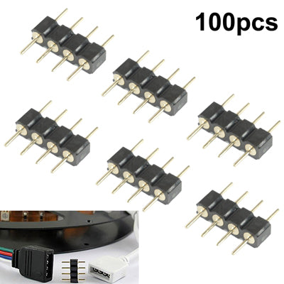 4 Pin Male Connector for RGB LED SMD Strip Light