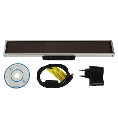 Display Resolution: 128 x 16 Pixels, Length: 41cm, 黄光, Blue, Green