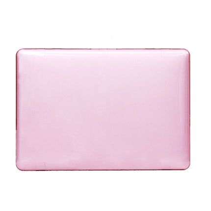 For MacBook Air 13.3 inch A1466 2012-2017 / A1369 2010-2012 Laptop Crystal Hard Protective Case, Pink