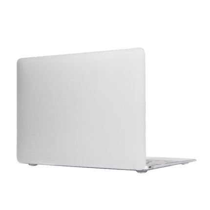 Laptop-Schutzhülle aus durchscheinendem, mattiertem Hartplastik für Macbook 12 Zoll