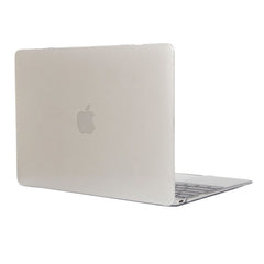 Estuche protector rígido transparente de cristal de color para MacBook de 12 pulgadas