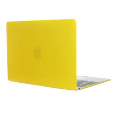 Estuche protector rígido transparente de cristal de color para MacBook de 12 pulgadas