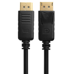 DisplayPort Male to HDMI Male Cable, Cable Length: 1.8m, DP to HDMI Male Black