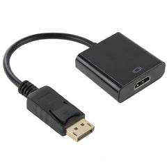 DisplayPort Male to HDMI Female Video Cable Adapter, Length: 15cm, DP Male to HDMI Female (Gold plated)