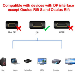 DisplayPort Male to Display Port Female Cable, Length: 1.8m, DP Male to DP Female, DP to DP Female