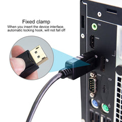 DisplayPort Male to HDMI Male Adapter Cable, Length: 1.8m, DP to HDMI Male White, DP to HDMI Male (Gold plated)