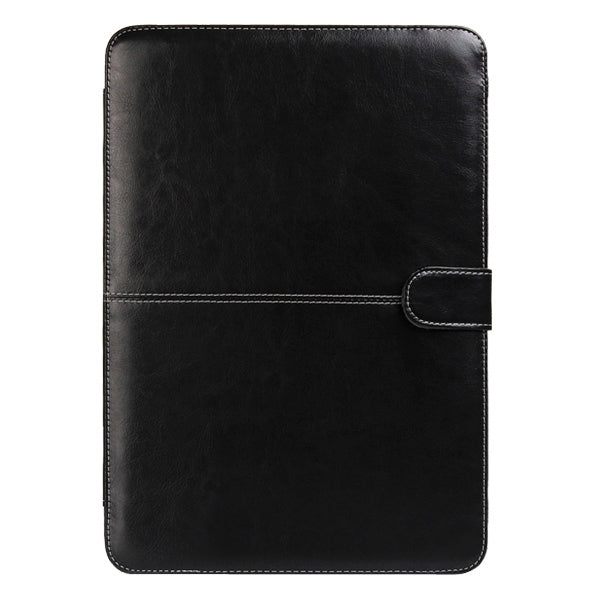 Notebook-Ledertasche mit Druckknopf für 13,3 Zoll MacBook Pro