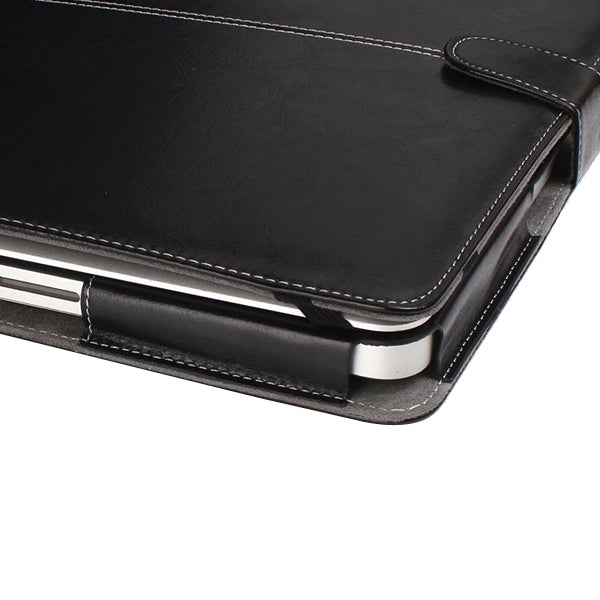 Notebook-Ledertasche mit Druckknopf für 13,3 Zoll MacBook Pro