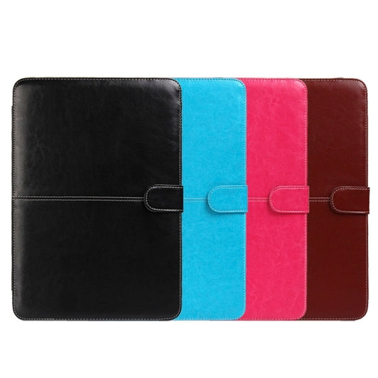 Funda de cuero para portátil con cierre a presión para MacBook Pro de 13,3 pulgadas