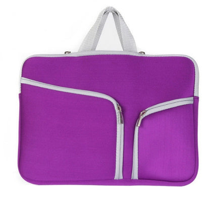 Bolso de mano con cremallera y doble bolsillo para portátil MacBook Air de 11,6 pulgadas