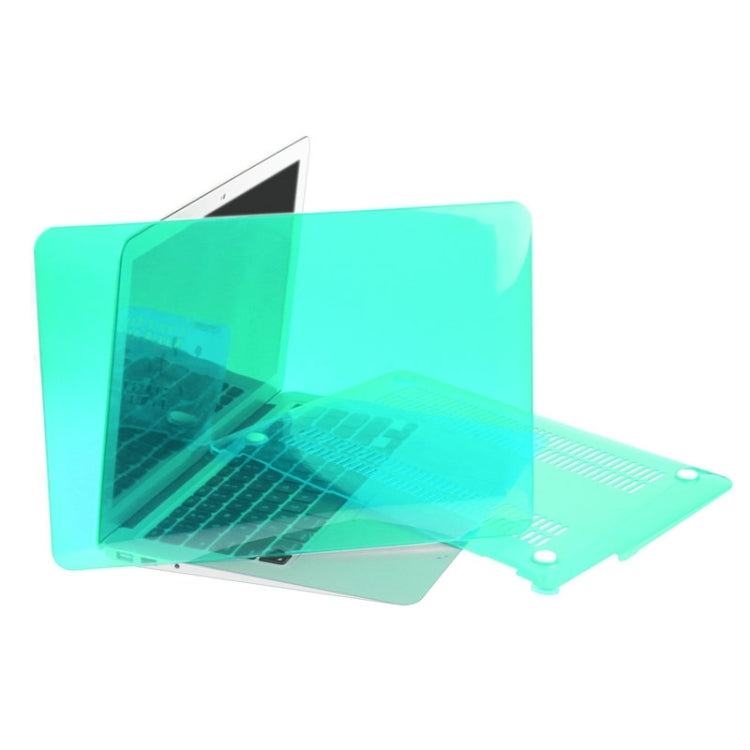 ENKAY for Macbook Air 11.6 inch (US Version) / A1370 / A1465 Hat-Prince 3 in 1 Crystal Hard Shell Plastic Protective Case with Keyboard Guard & Port Dust Plug