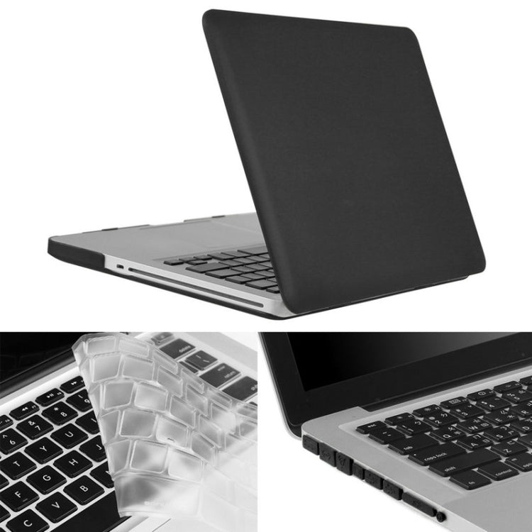 ENKAY für Macbook Pro 13,3 Zoll (US-Version) / A1278 Hat-Prince 3 in 1 Frosted Hartschalen-Schutzhülle aus Kunststoff mit Tastaturschutz und Staubschutzstecker