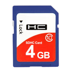 4GB High Speed Class 10 SDHC Camera Memory Card (100% Real Capacity), 4GB