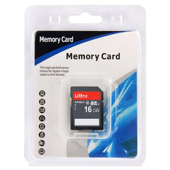 16GB Ultra High Speed Class 10 SDHC Camera Memory Card (100% Real Capacity), 16Gb