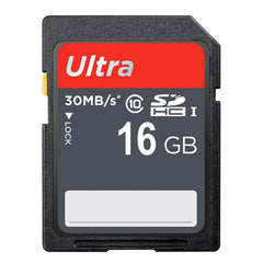 16GB Ultra High Speed Class 10 SDHC Camera Memory Card (100% Real Capacity), 16Gb