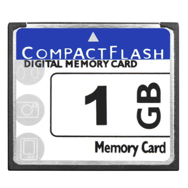 Compact Flash Digital Memory Card (100% Real Capacity), 1GB, 2GB