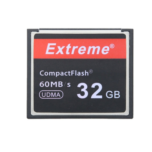 32GB Extreme Compact Flash Card, 400X Read  Speed, up to 60 MB/S (100% Real Capacity), 32GB