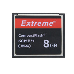 8GB Extreme Compact Flash Card, 400X Read  Speed, up to 60 MB/S (100% Real Capacity), 8GB