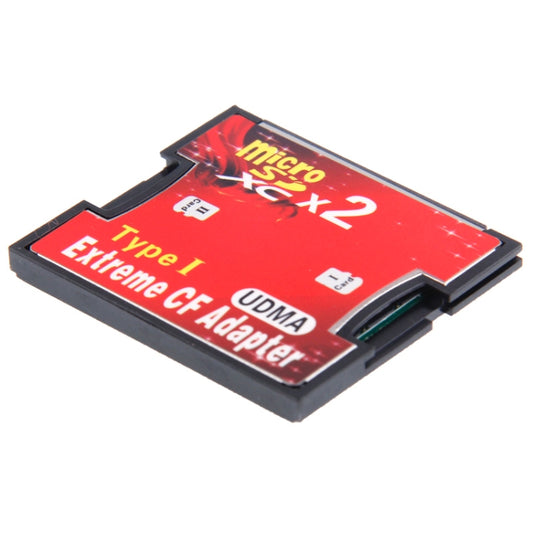 2-Socket Micro SD to CF Compact Flash Memory Card Adapter, 2-Socket