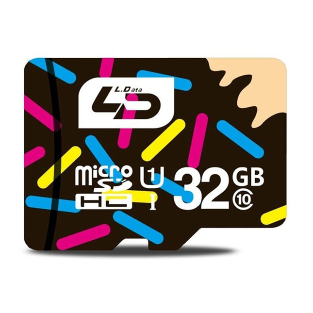 LD High Speed Class 10 TF/Micro SDXC UHS-1(U1) Memory Card, 32GB