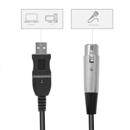 USB Microphone Cable, Cable Length: 3.5M, Length: 3.5M