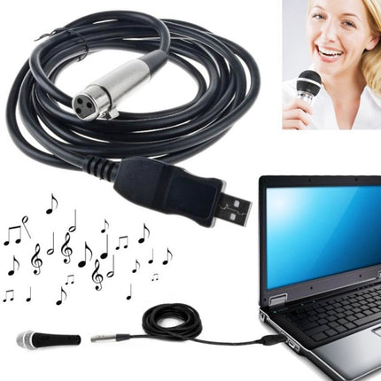USB Microphone Cable, Cable Length: 3.5M, Length: 3.5M