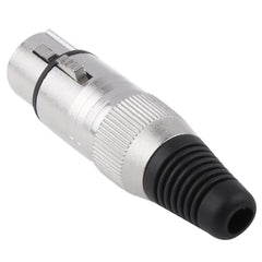 3 Pin XLR Female Plug Microphone Connector Adapter, Female