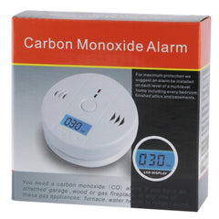 Gas Carbon Monoxide Detector Sensor Unit LCD CO Safety Alarm Tester, CO999