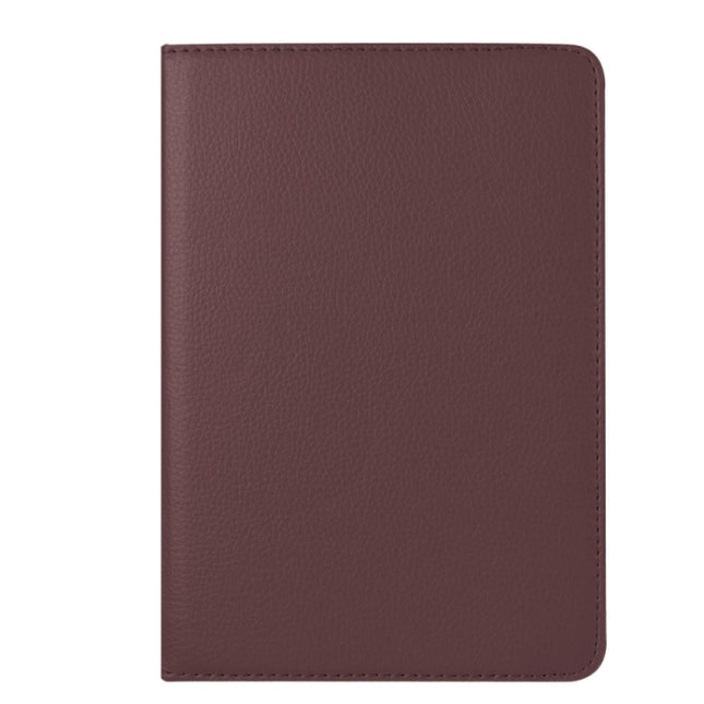 Litchi Texture 360 ​​Grad drehbare Smart-Lederhülle mit Halterung für iPad mini 4 / mini 5