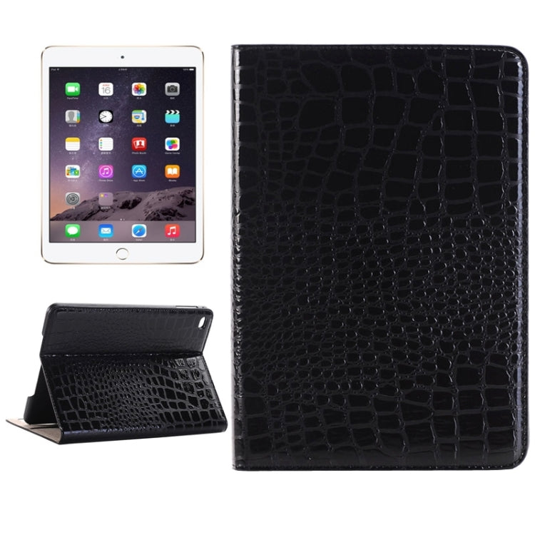 Crocodile Texture Horizontal Flip Smart Leather Case with Holder & Card Slots & Wallet for iPad Mini 4