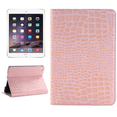 Crocodile Texture Horizontal Flip Smart Leather Case with Holder & Card Slots & Wallet for iPad Mini 4